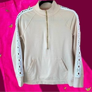 Lilly Pulitzer Skipper Popover Cream XS